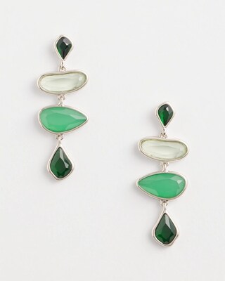 No Droop™ Juniper Stone Drop Earrings