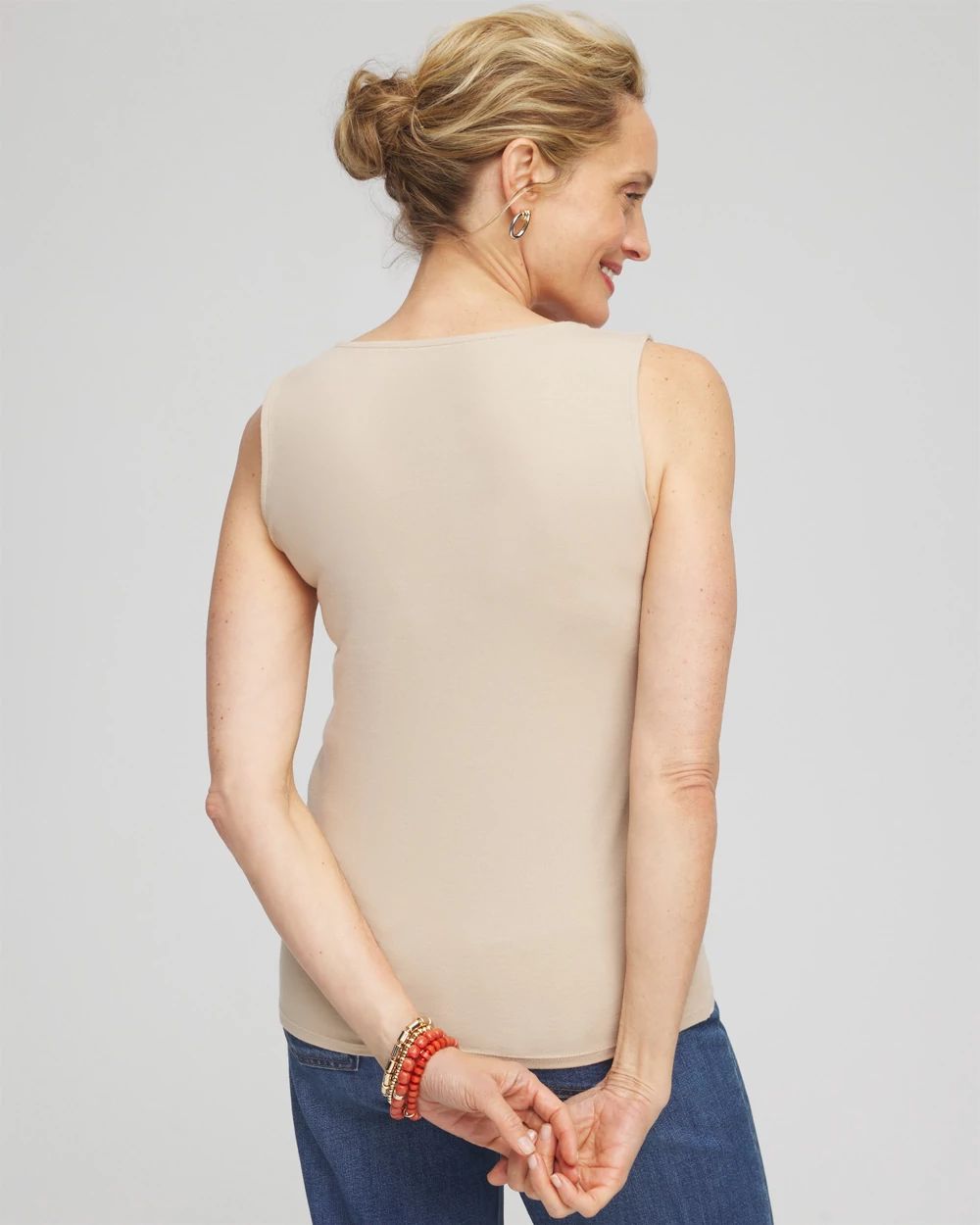 Contour Cotton™ Square Neck Tank