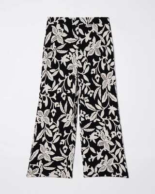 Travelers Floral Print Crops