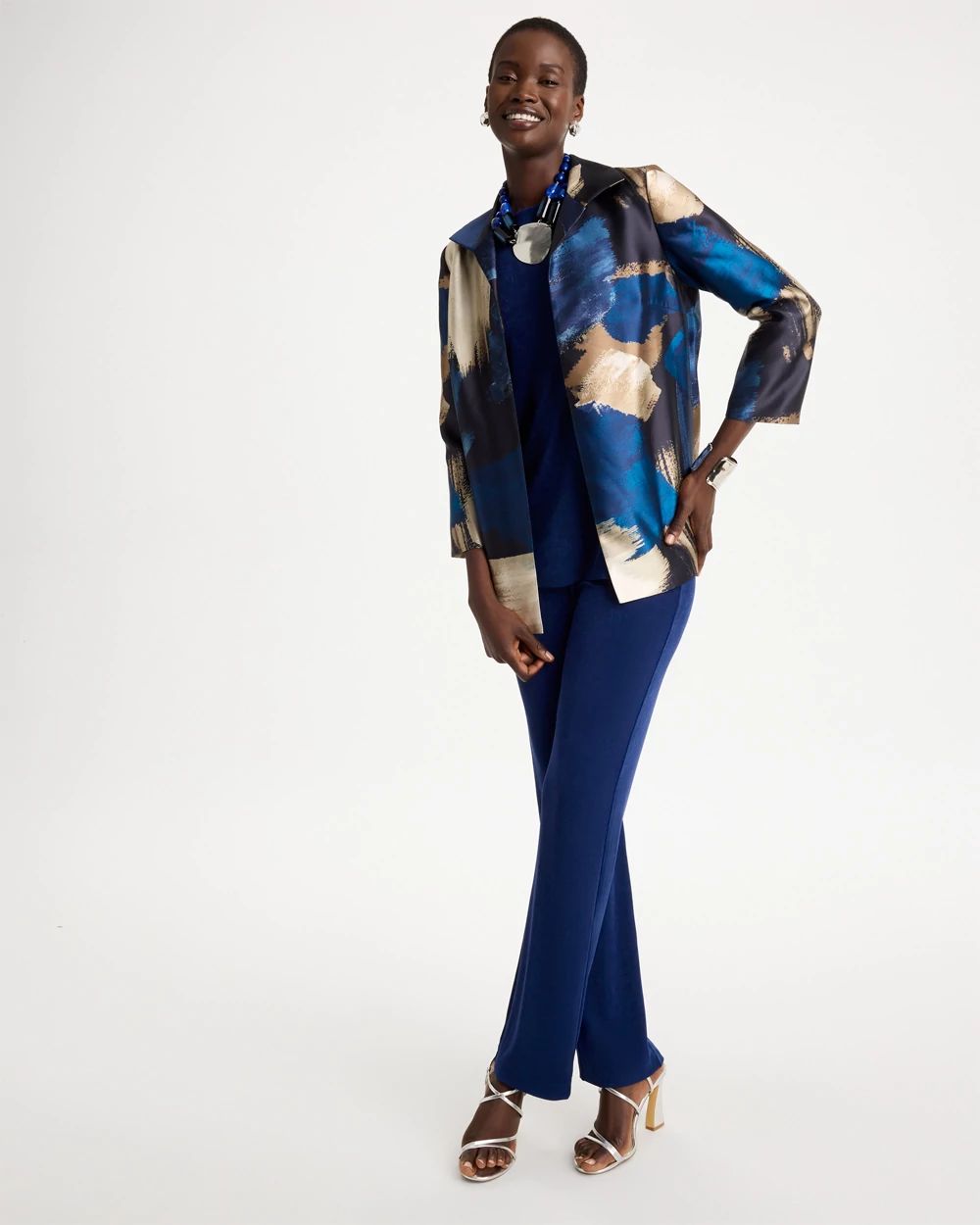 Travelers™ Collection Satin Jacket click to view larger image.