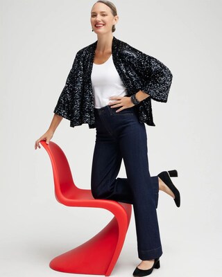 Sequin Kimono