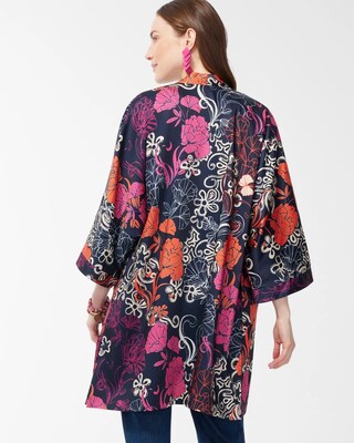 Floral Long Kimono