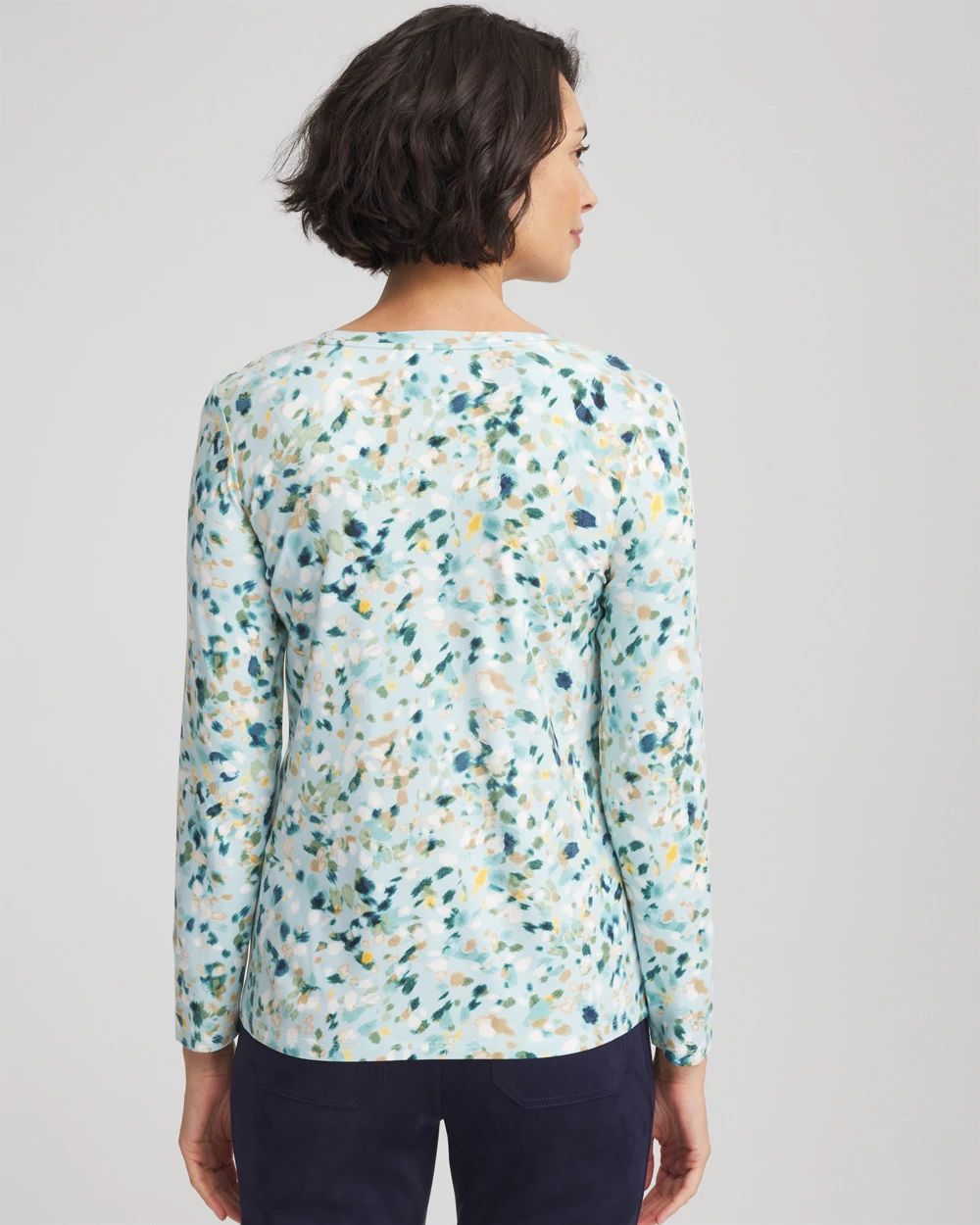 Printed Touch of Cool™ Layering Tee