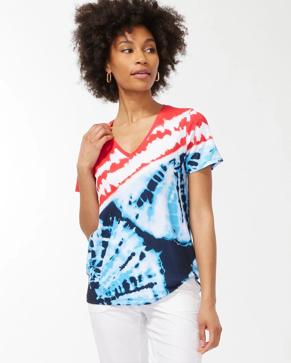 Zenergy Red, White, & Blue Tee