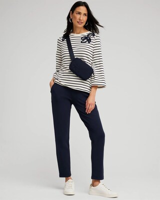 Zenergy® French Terry Ankle Pants click to view larger image.