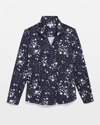 Zenergy® UPF Knit Star Half Zip Top