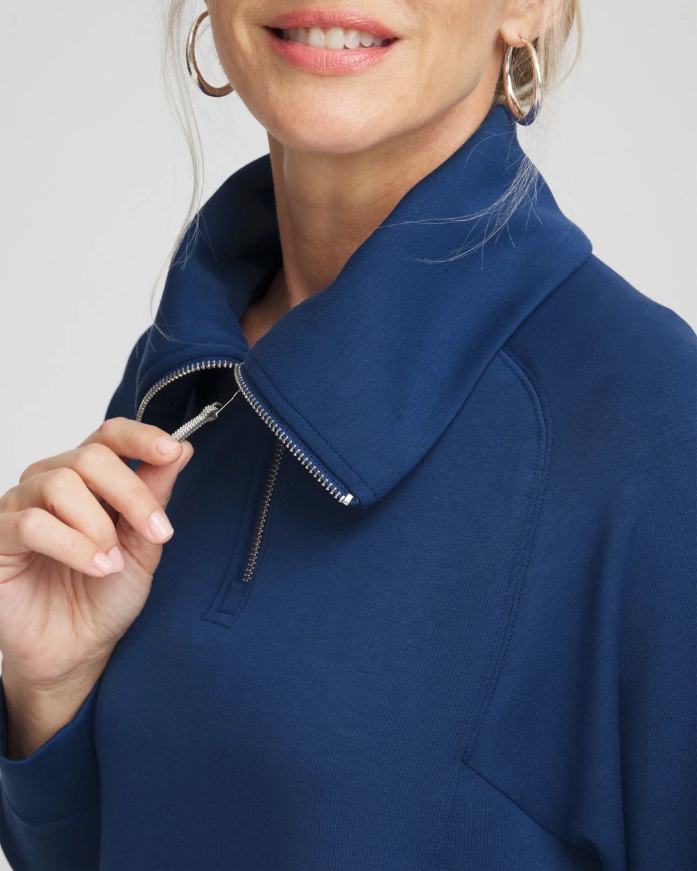 Zenergy® Scuba Zipper Sweatshirt