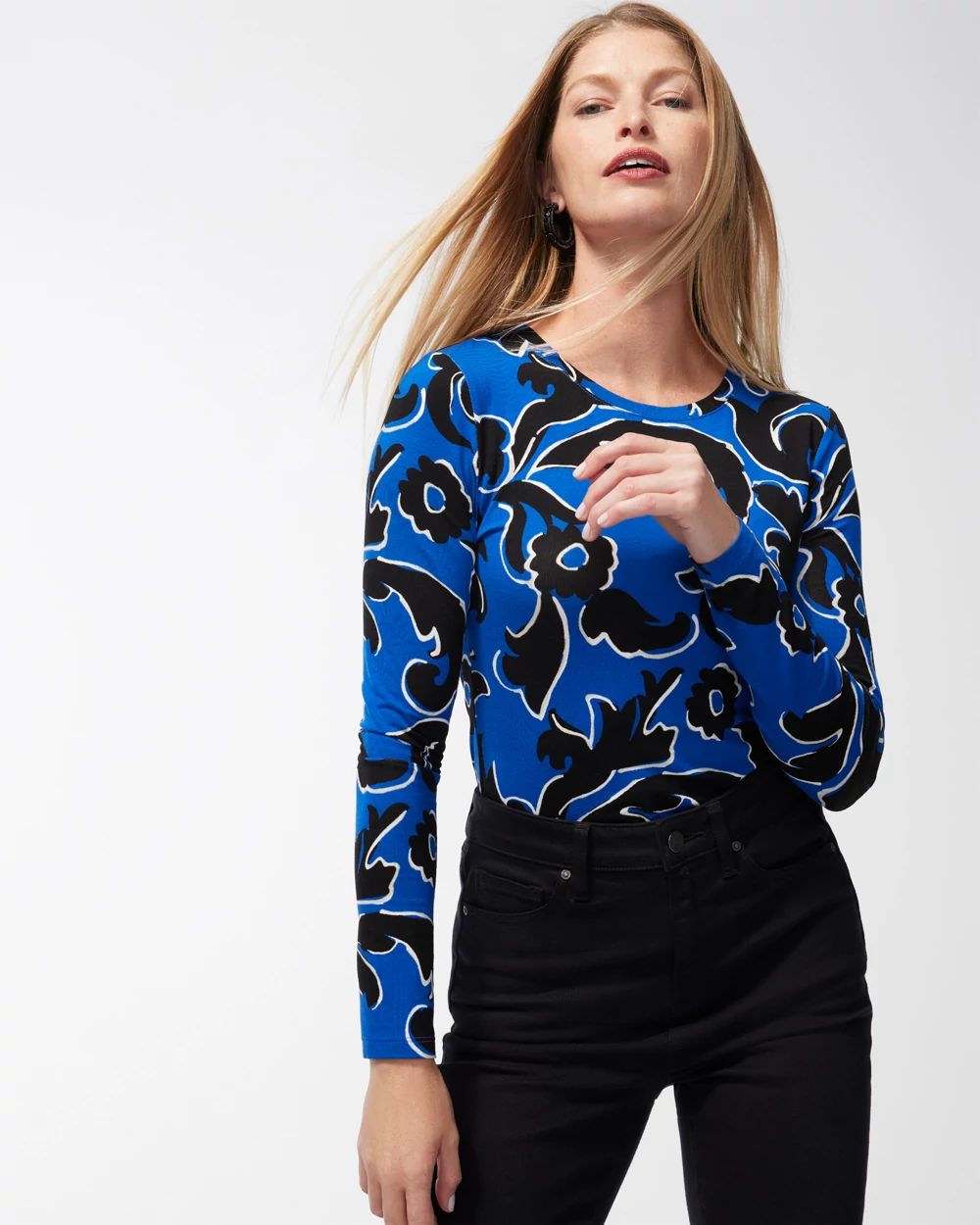 Touch of Cool Scroll Layering Tee