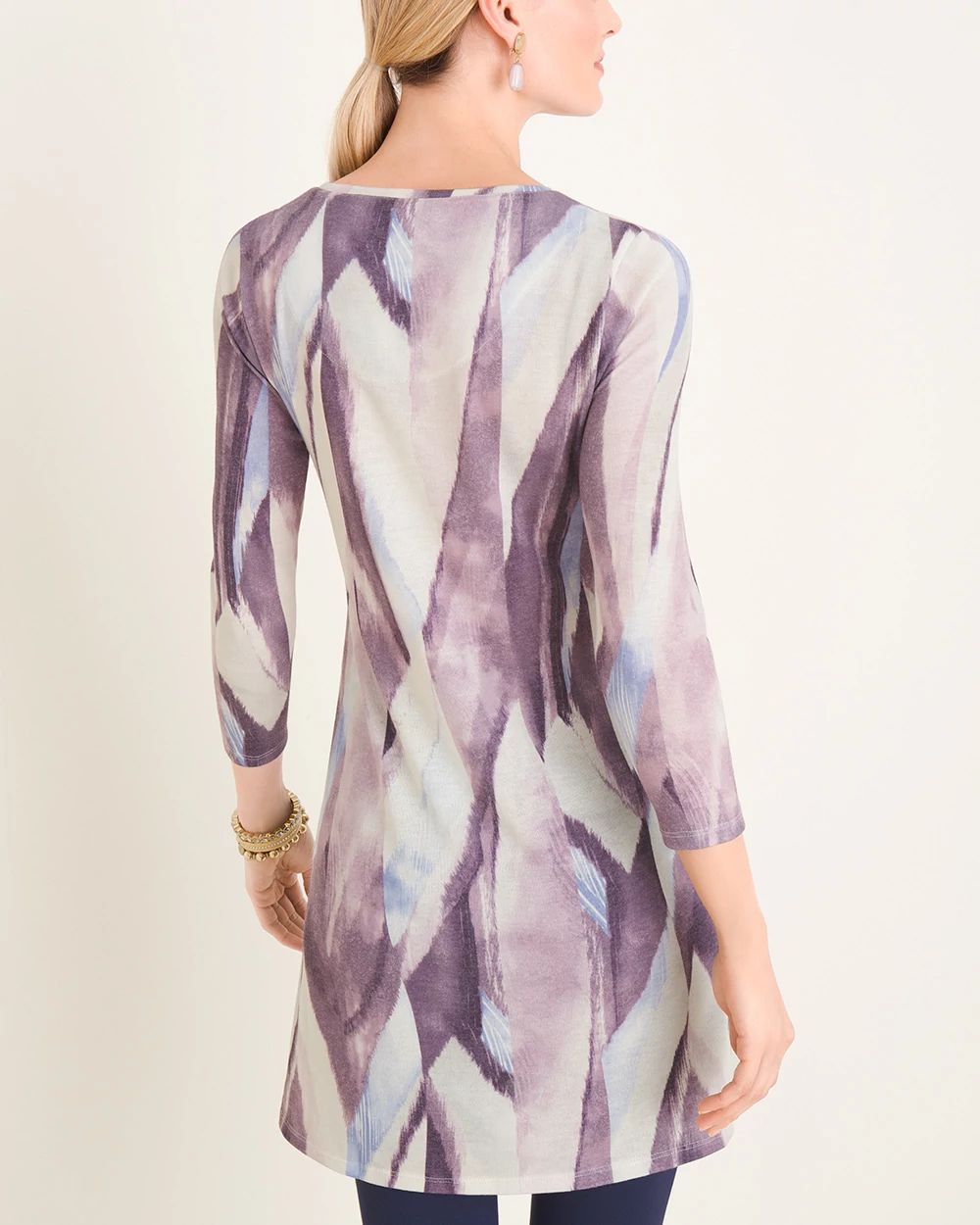 Brushed Side-Slit Tunic