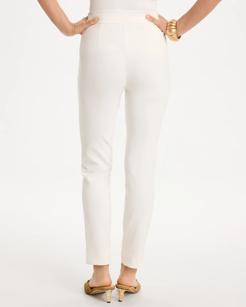 Juliet Knit Slim Ankle Pants click to view larger image.