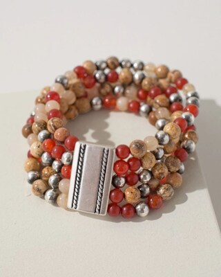 Multi Strand Stretch Bracelet