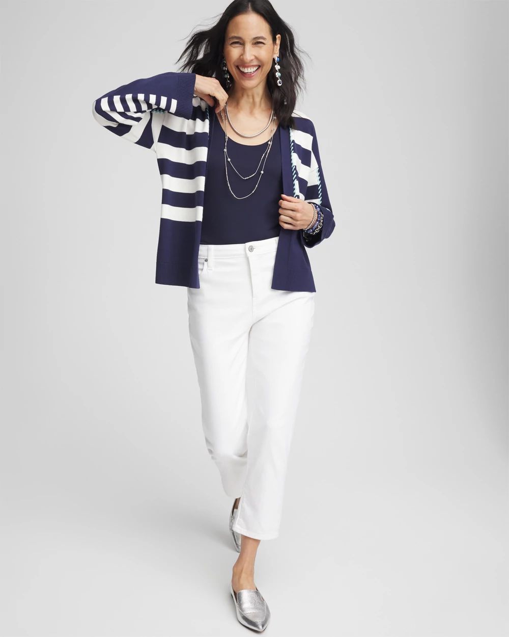 Striped Cardigan