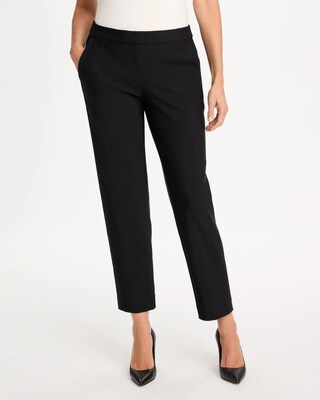 Emme Soft-Stretch Slim Ankle Pants click to view larger image.