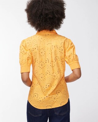 Pineapple Eyelet Shirt