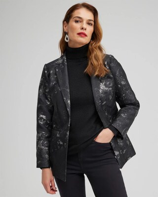 Jacquard Blazer