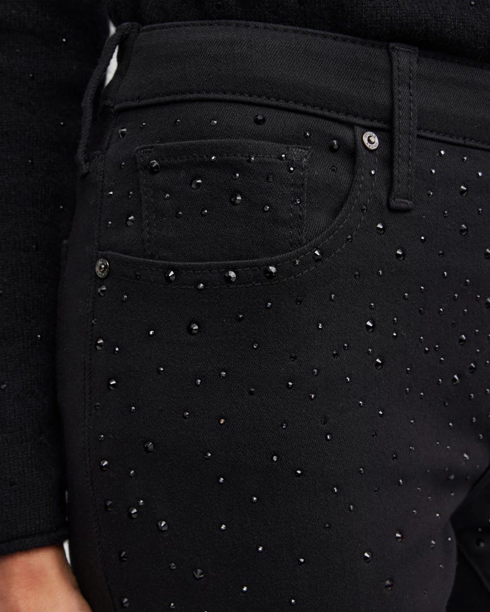 Girlfriend Scattered Stone Ankle Jeans
