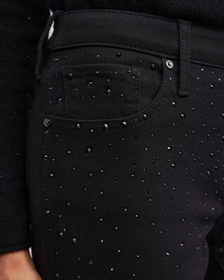 Girlfriend Scattered Stone Ankle Jeans