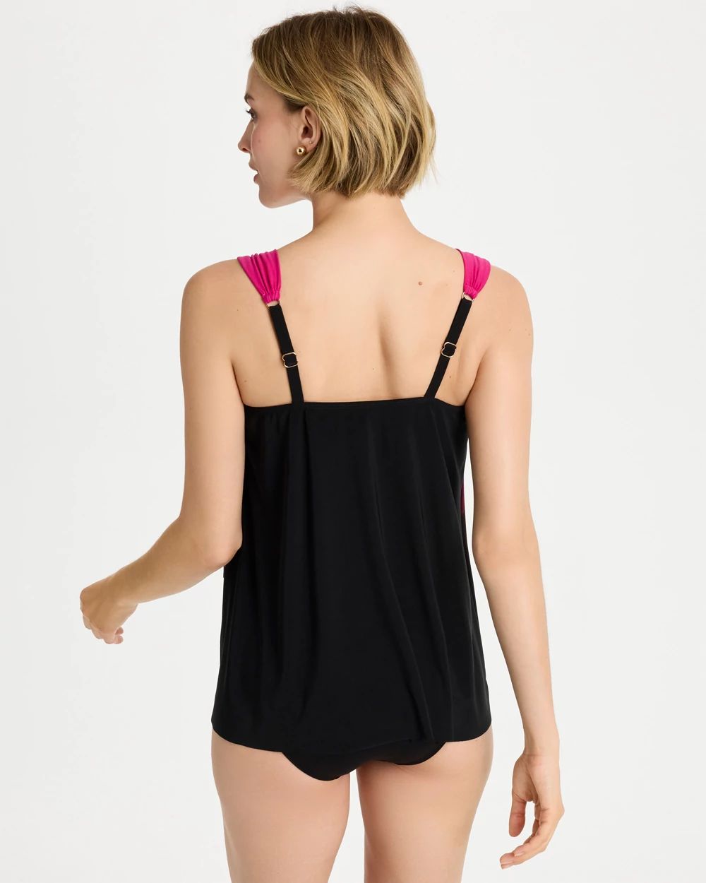 Miraclesuit® Petali Rosa Dazzle Tankini click to view larger image.