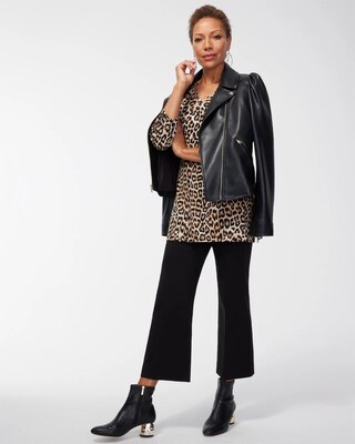 Pima Cheetah Everyday Button Tunic