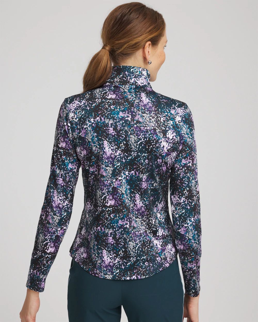 Zenergy® UPF Zip-Front Pullover click to view larger image.