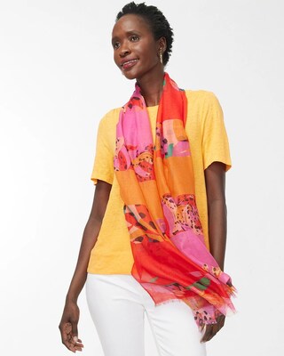 Sheer Oblong Scarf