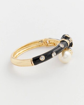 Jaguar Pavé Bangle Bracelet click to view larger image.