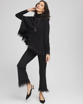 Feather Sweater Cape click to view larger image.