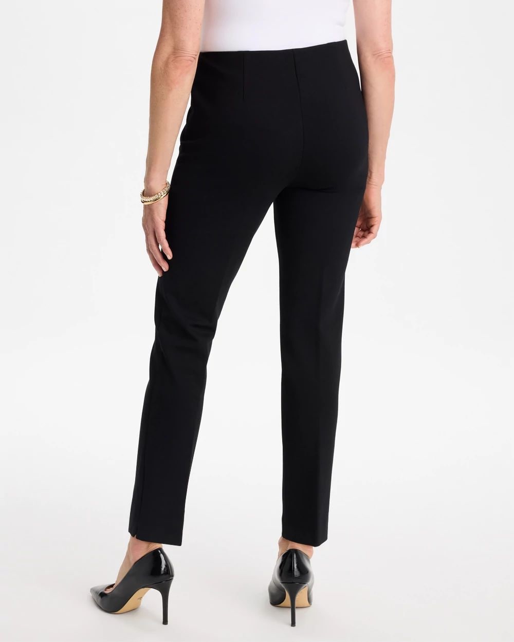 Juliet Slim Trim Detail Ankle Pants click to view larger image.