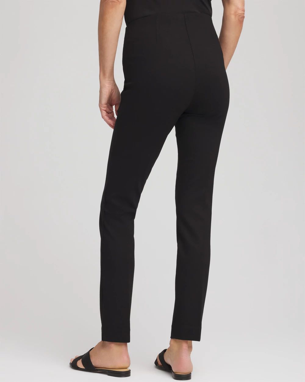 Juliet Ponte Trim Detail Ankle Pants