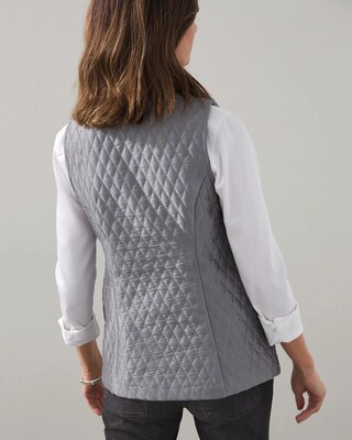 Embellished Quilted Vest
