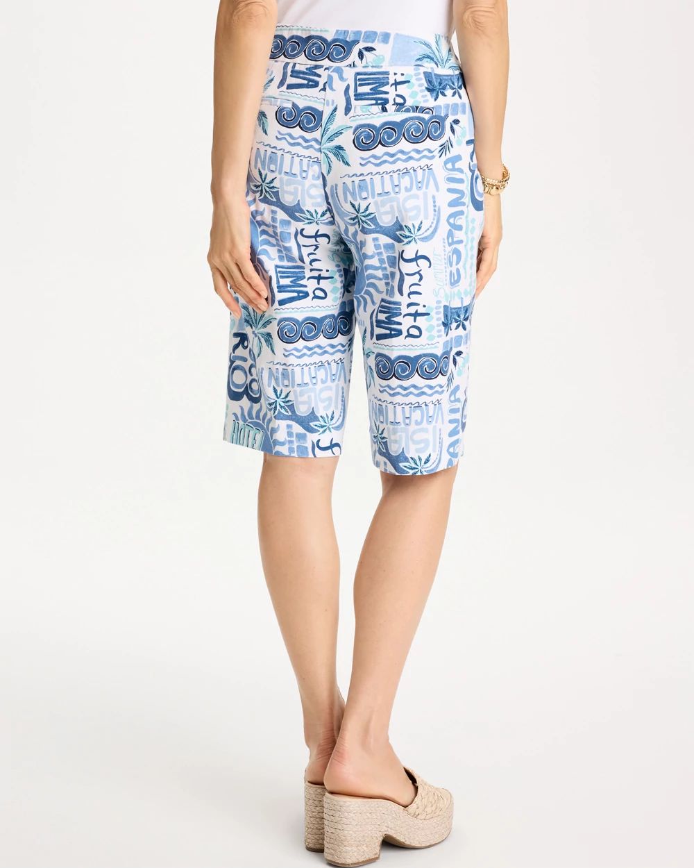 Tropical Brigitte™ Slim Shorts click to view larger image.