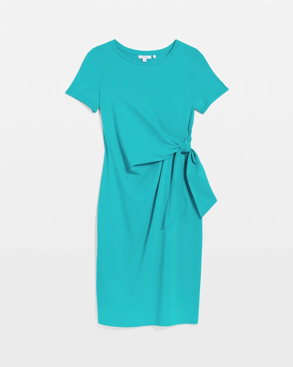 Twist Tie-Front Dress