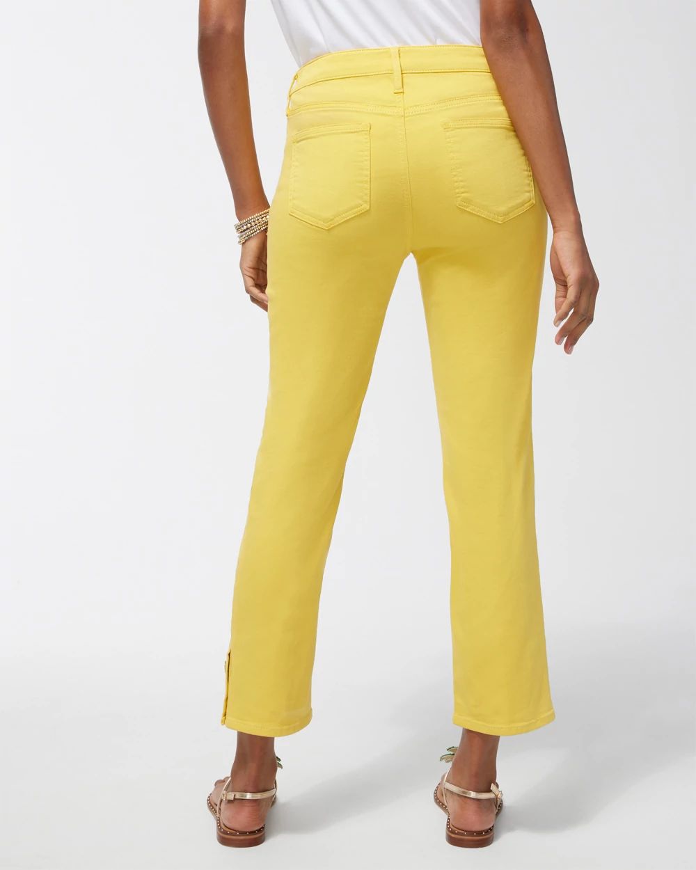 Girlfriend Snap Hem Crops