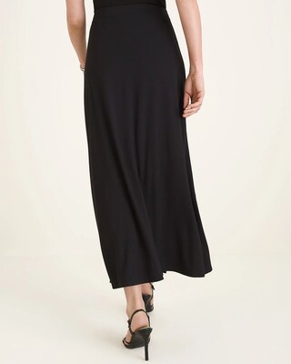 Double-Slit Maxi Skirt