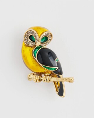 Owl Brooch