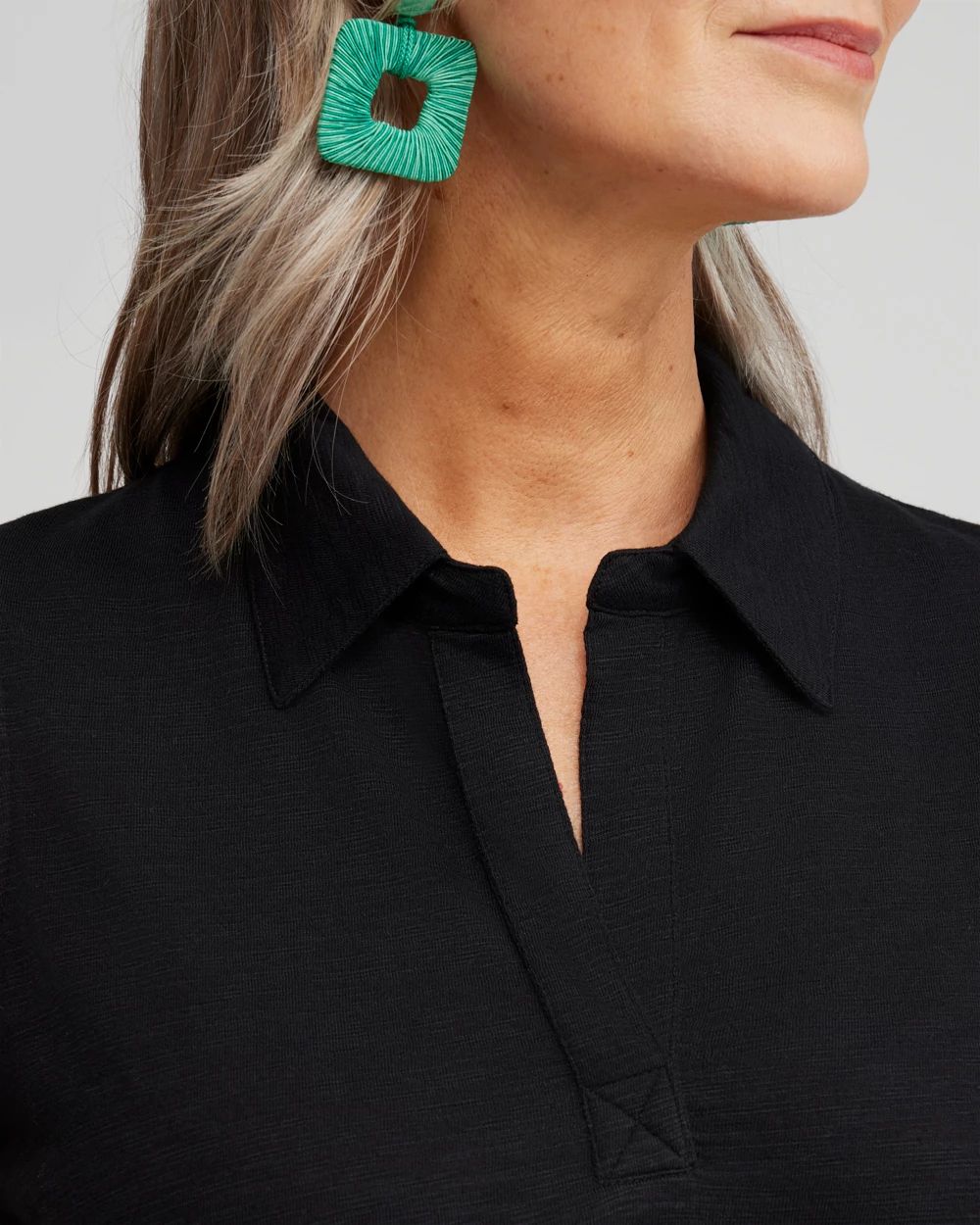 Collared Tunic Tank