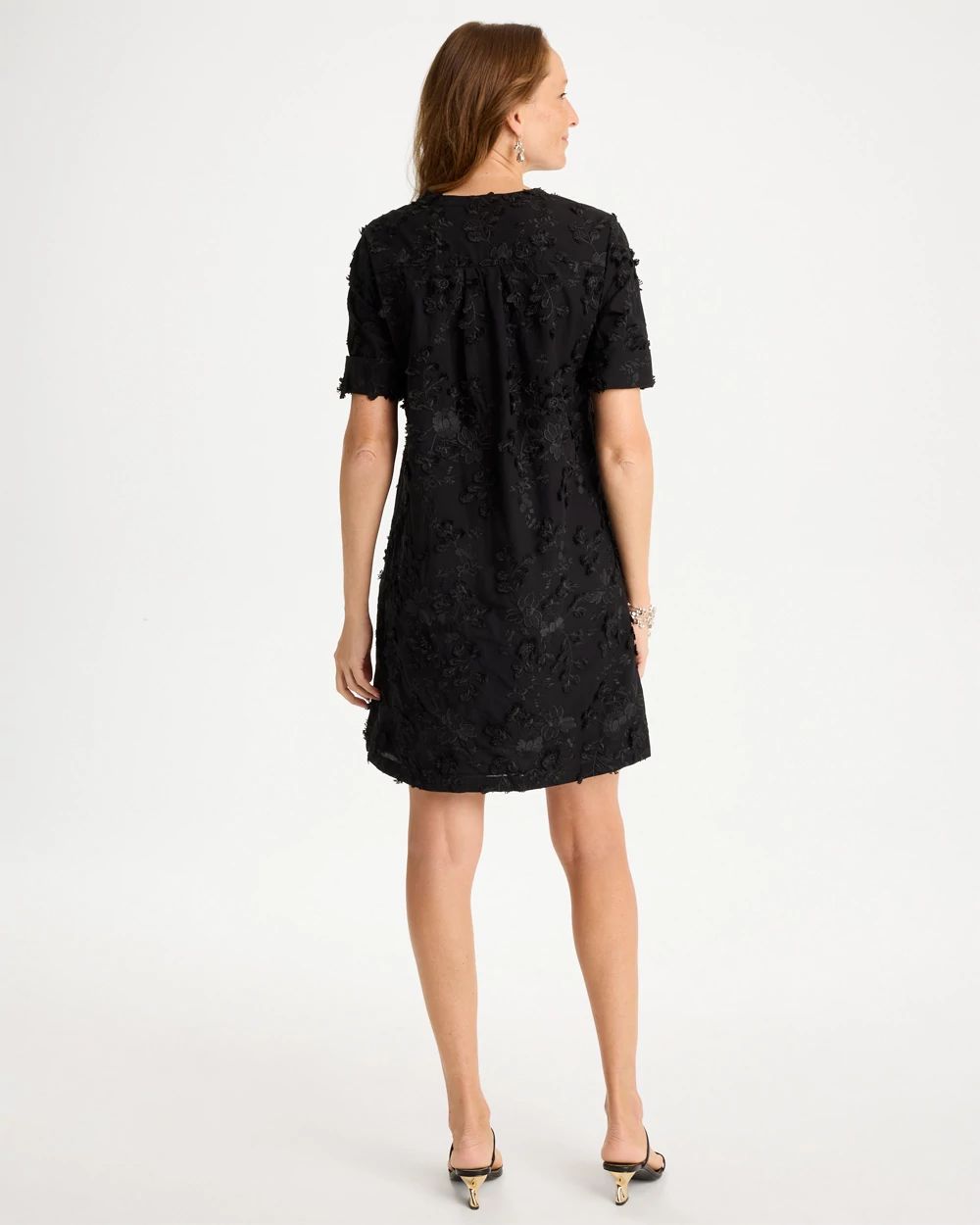 3-D Floral Bonnie Dress click to view larger image.