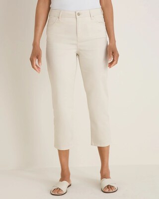 Sateen Slim Crops- 24 Inch Inseam