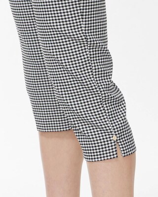 Brigitte Gingham Rivet Capris