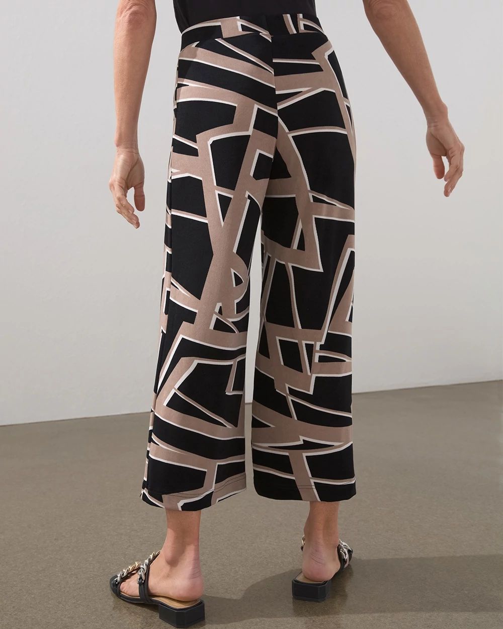 Travelers Abstract Print Crops
