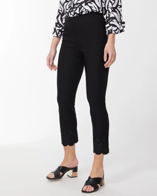 Brigitte Scallop Hem Crops