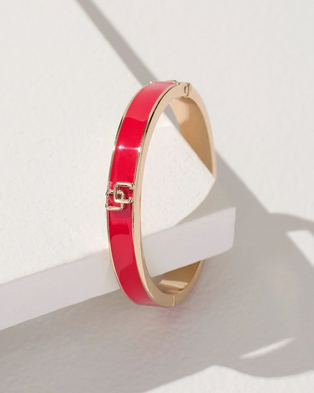 Thin Hinged Bangle Bracelet
