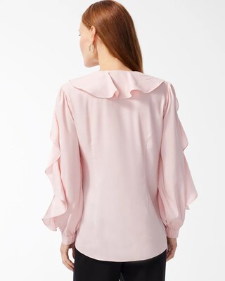 Black Label Ruffle Blouse
