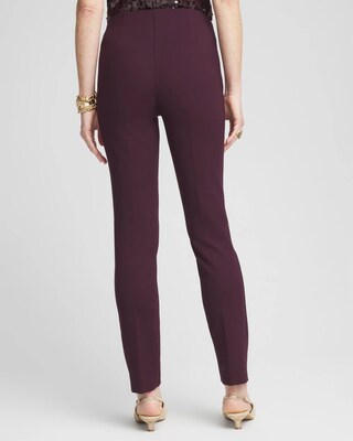 Juliet Ponte Trim Detail Ankle Pants click to view larger image.