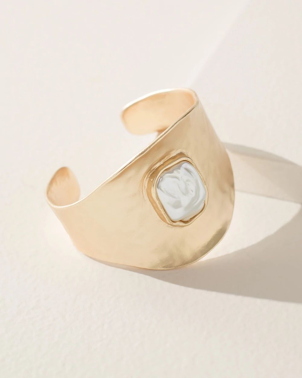 Faux Gold Cuff Bracelet