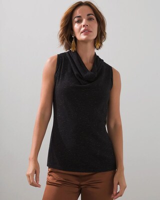 Angelina Cowl Neck Tank