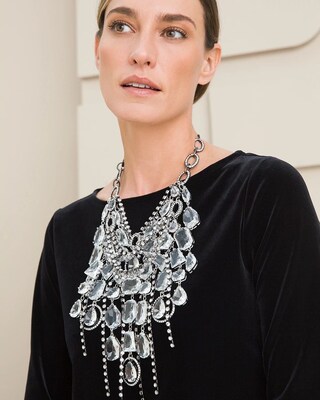Over the Top Crystal Necklace
