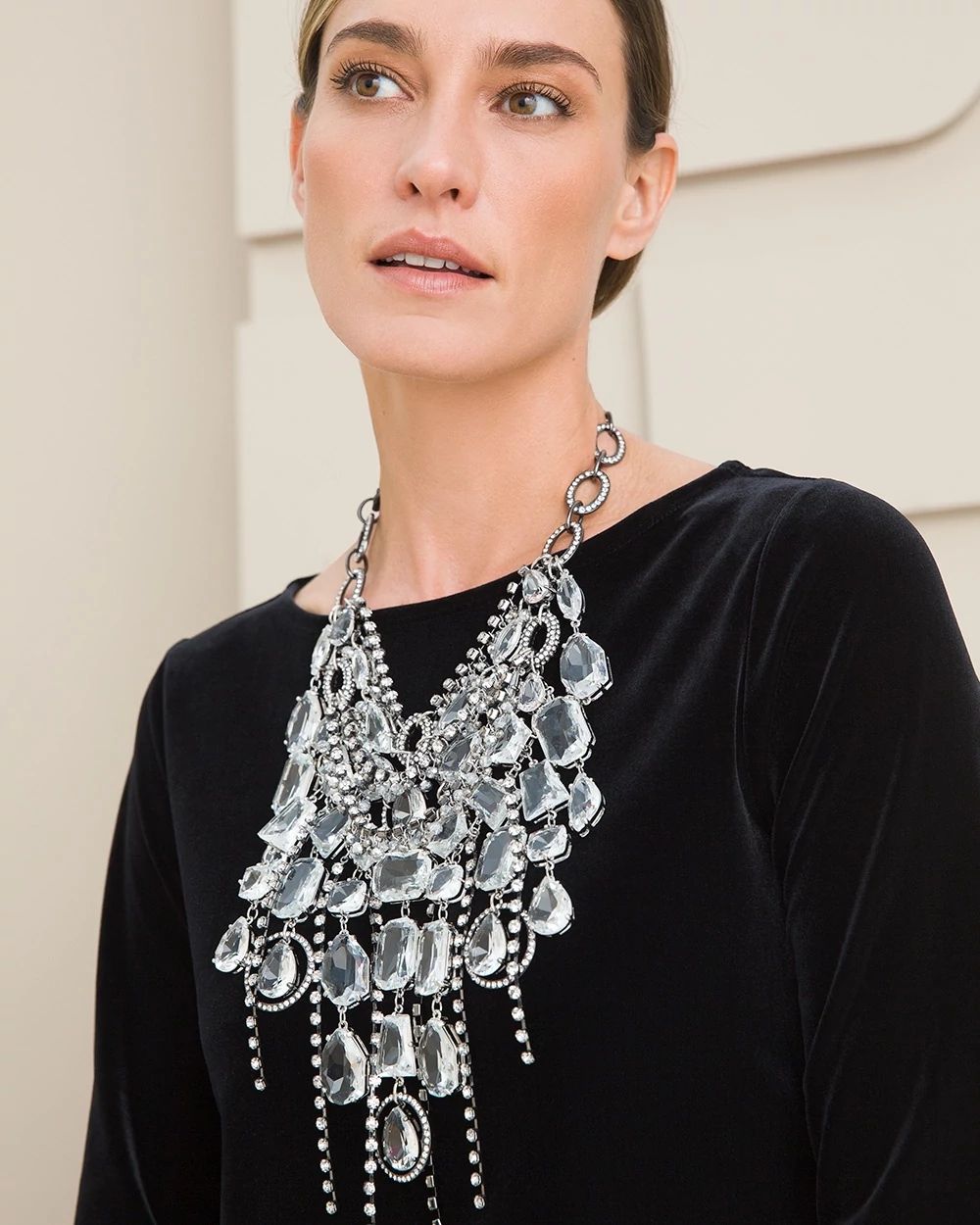 Over the Top Crystal Necklace