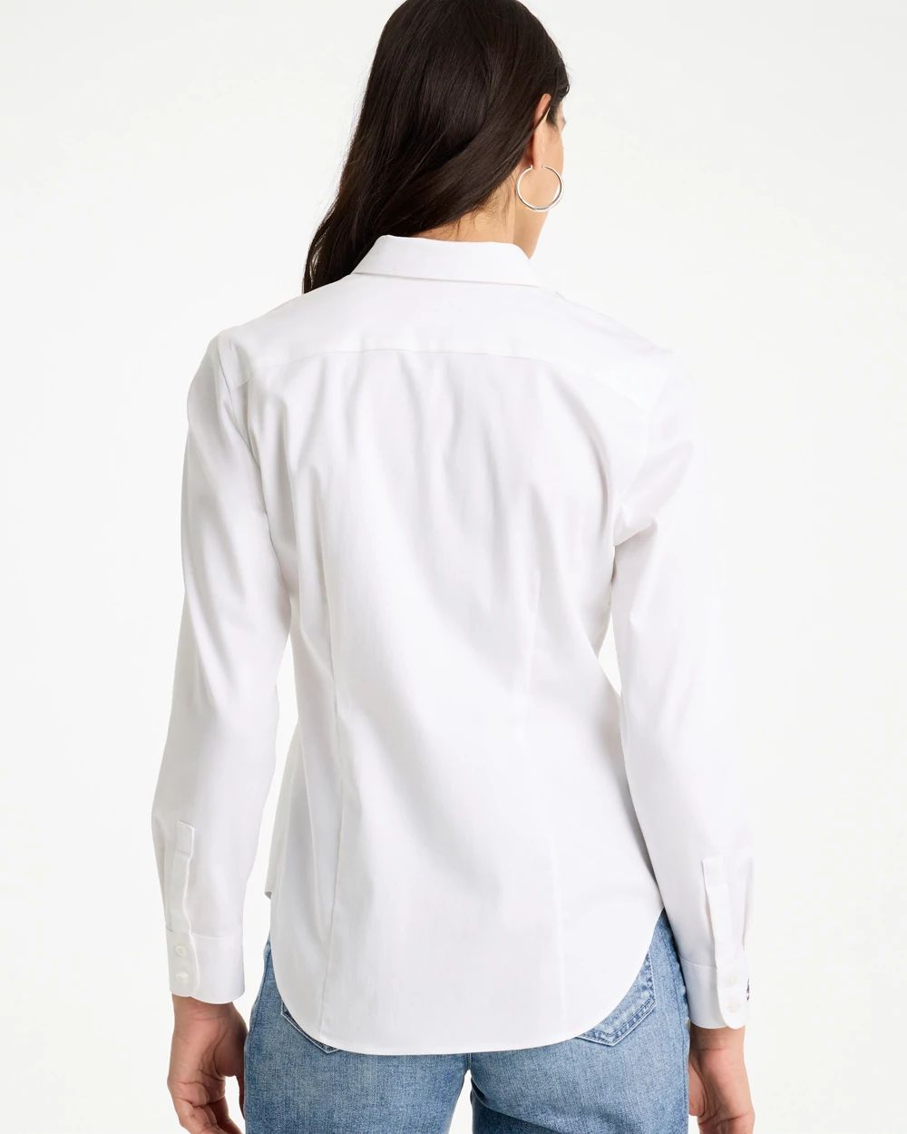 No Iron™ Fitted Stretch Shirt