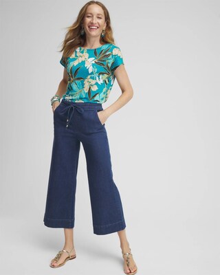 Palms Linen Tunic click to view larger image.